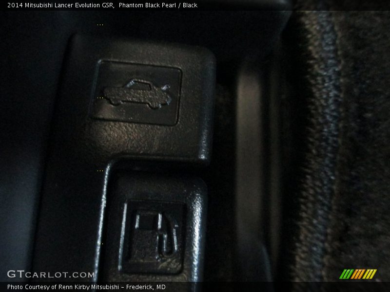 Phantom Black Pearl / Black 2014 Mitsubishi Lancer Evolution GSR