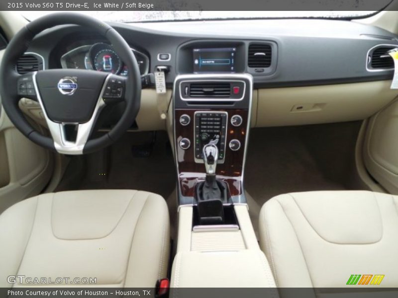 Ice White / Soft Beige 2015 Volvo S60 T5 Drive-E