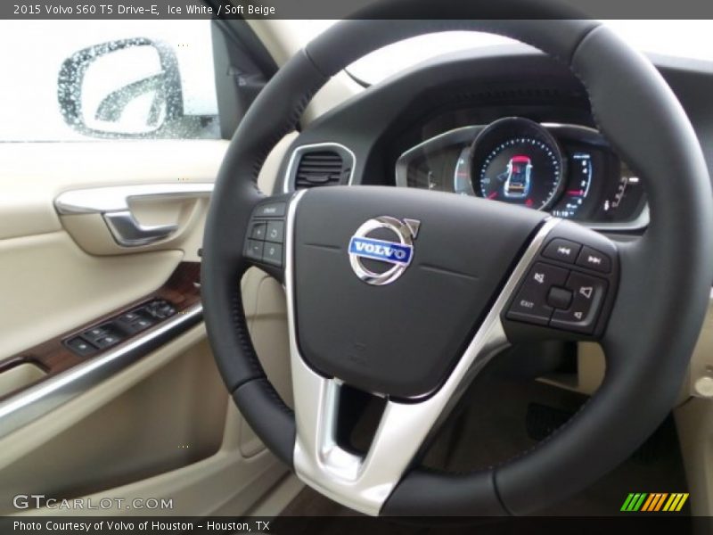 Ice White / Soft Beige 2015 Volvo S60 T5 Drive-E