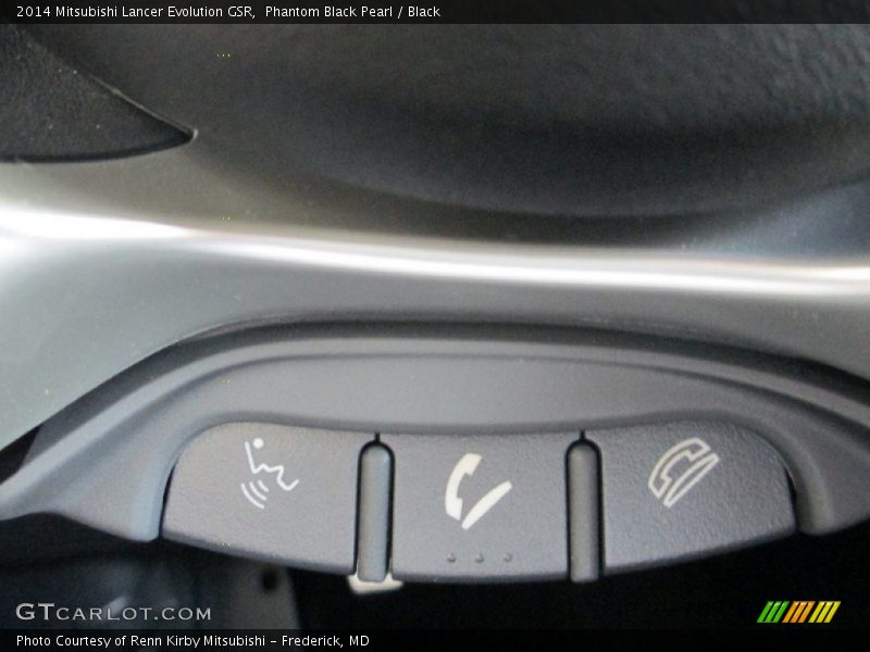 Phantom Black Pearl / Black 2014 Mitsubishi Lancer Evolution GSR