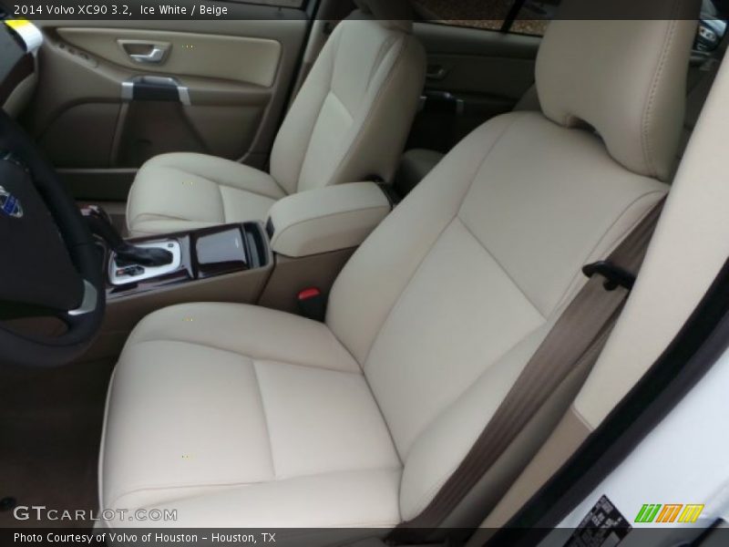 Ice White / Beige 2014 Volvo XC90 3.2