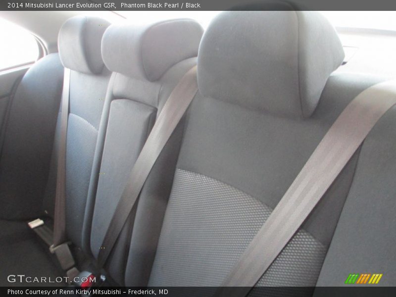 Phantom Black Pearl / Black 2014 Mitsubishi Lancer Evolution GSR