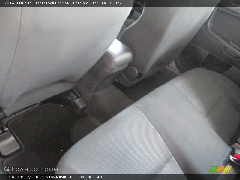 Phantom Black Pearl / Black 2014 Mitsubishi Lancer Evolution GSR
