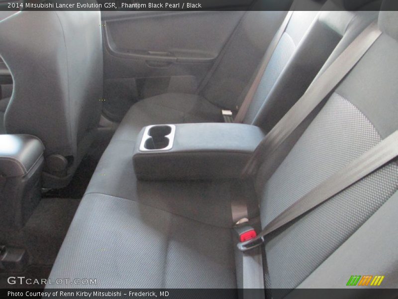 Phantom Black Pearl / Black 2014 Mitsubishi Lancer Evolution GSR