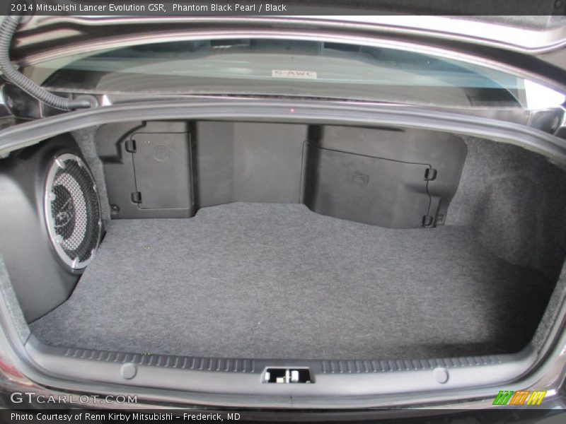 Phantom Black Pearl / Black 2014 Mitsubishi Lancer Evolution GSR