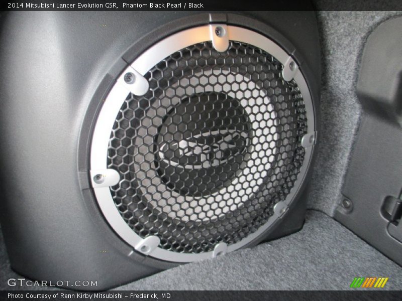 Phantom Black Pearl / Black 2014 Mitsubishi Lancer Evolution GSR