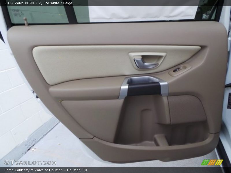 Ice White / Beige 2014 Volvo XC90 3.2