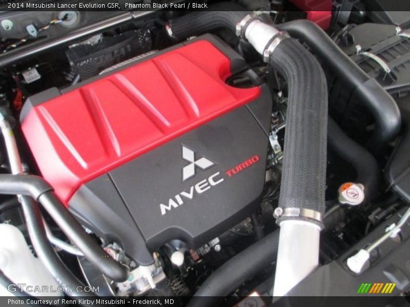 Phantom Black Pearl / Black 2014 Mitsubishi Lancer Evolution GSR