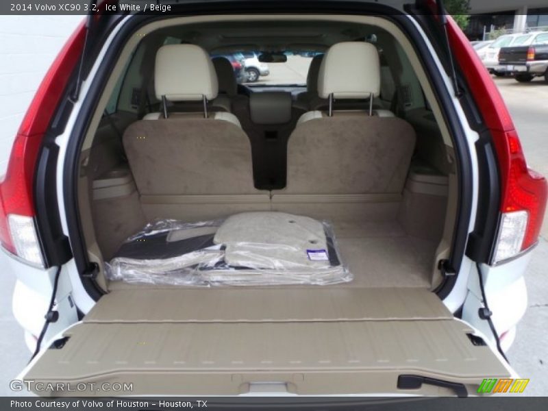 Ice White / Beige 2014 Volvo XC90 3.2