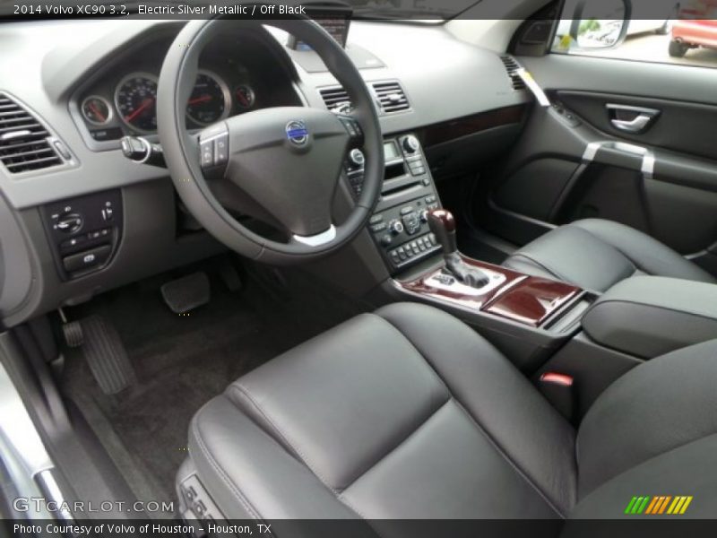 Electric Silver Metallic / Off Black 2014 Volvo XC90 3.2