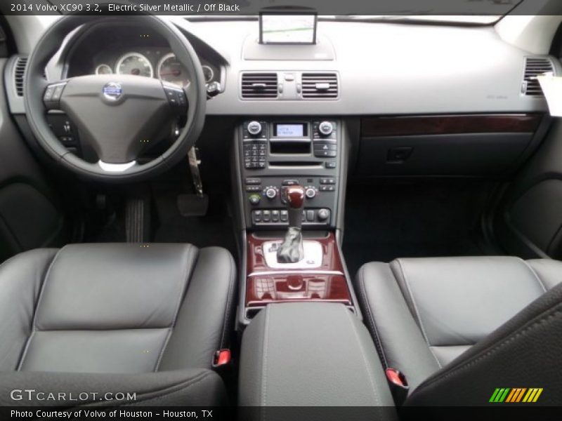 Electric Silver Metallic / Off Black 2014 Volvo XC90 3.2