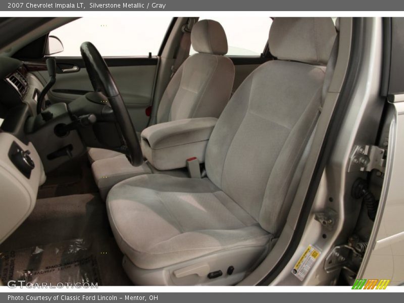 Silverstone Metallic / Gray 2007 Chevrolet Impala LT
