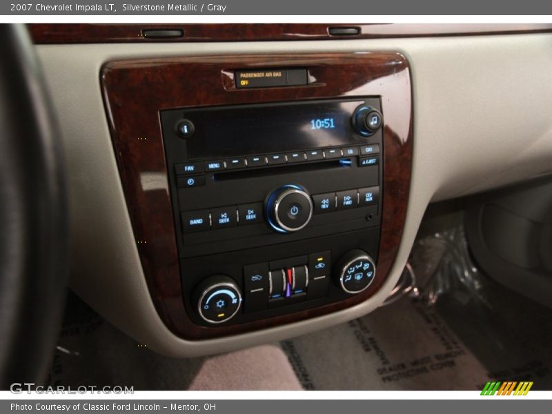 Silverstone Metallic / Gray 2007 Chevrolet Impala LT