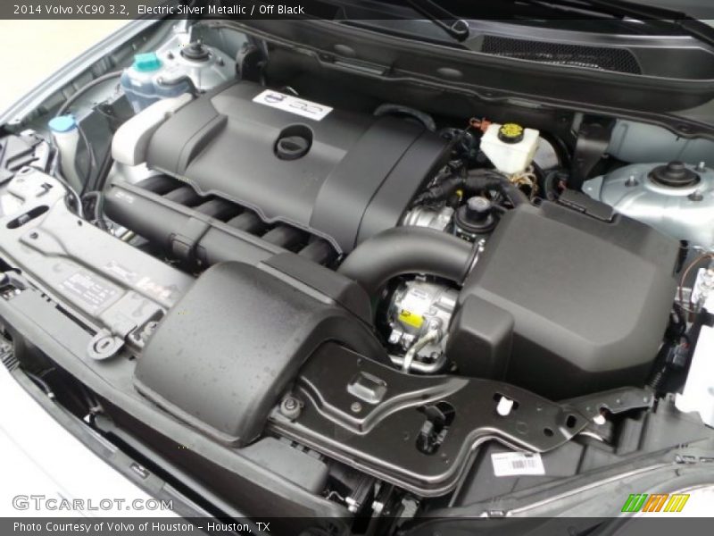Electric Silver Metallic / Off Black 2014 Volvo XC90 3.2