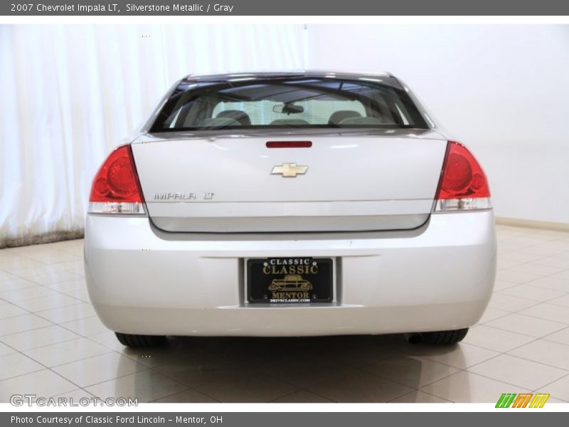 Silverstone Metallic / Gray 2007 Chevrolet Impala LT