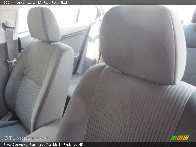 Rally Red / Black 2014 Mitsubishi Lancer ES