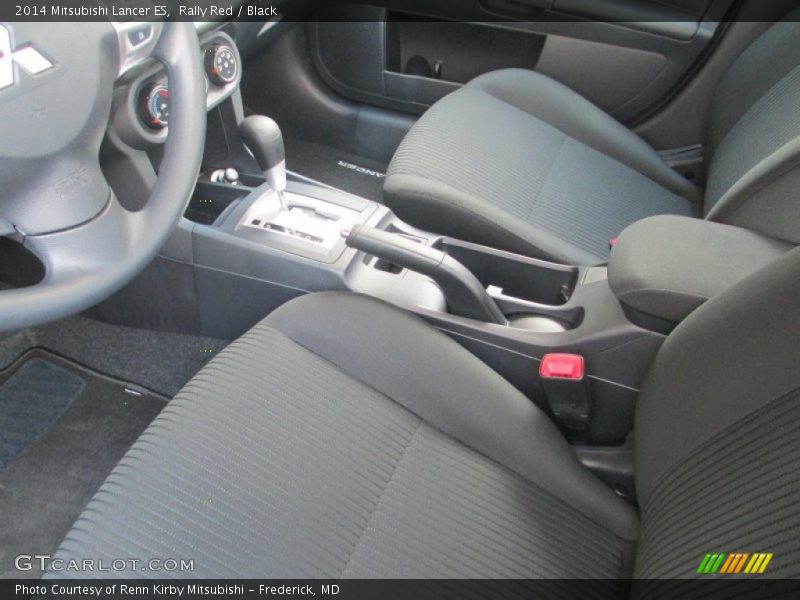 Rally Red / Black 2014 Mitsubishi Lancer ES