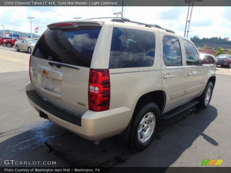 Gold Mist Metallic / Light Cashmere 2009 Chevrolet Tahoe LT 4x4