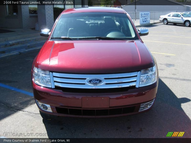 Merlot Metallic / Black 2008 Ford Taurus Limited