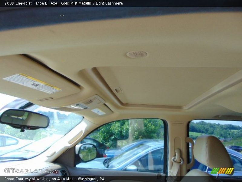 Gold Mist Metallic / Light Cashmere 2009 Chevrolet Tahoe LT 4x4