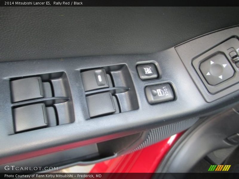 Rally Red / Black 2014 Mitsubishi Lancer ES