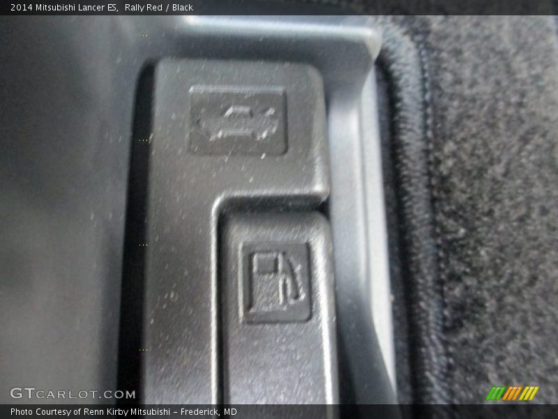 Rally Red / Black 2014 Mitsubishi Lancer ES