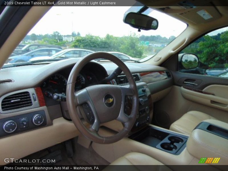 Gold Mist Metallic / Light Cashmere 2009 Chevrolet Tahoe LT 4x4