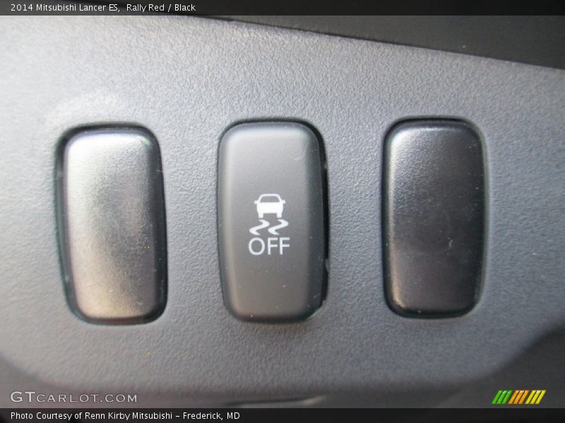 Rally Red / Black 2014 Mitsubishi Lancer ES