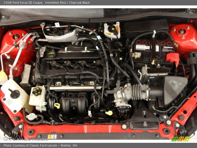  2008 Focus SE Coupe Engine - 2.0L DOHC 16V Duratec 4 Cylinder