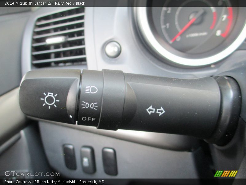 Rally Red / Black 2014 Mitsubishi Lancer ES