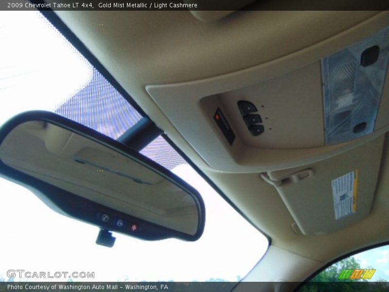 Gold Mist Metallic / Light Cashmere 2009 Chevrolet Tahoe LT 4x4