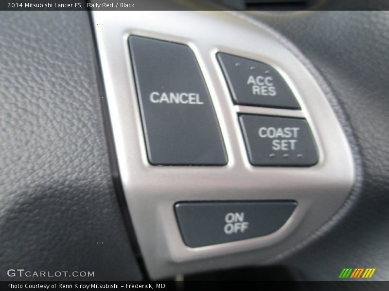Rally Red / Black 2014 Mitsubishi Lancer ES
