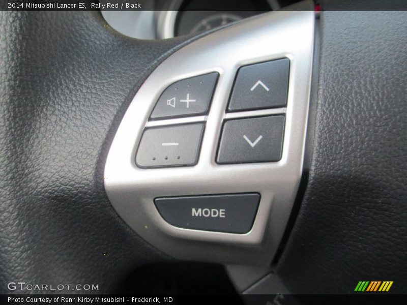 Rally Red / Black 2014 Mitsubishi Lancer ES