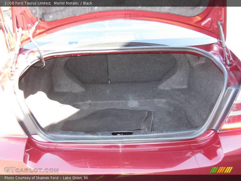 Merlot Metallic / Black 2008 Ford Taurus Limited