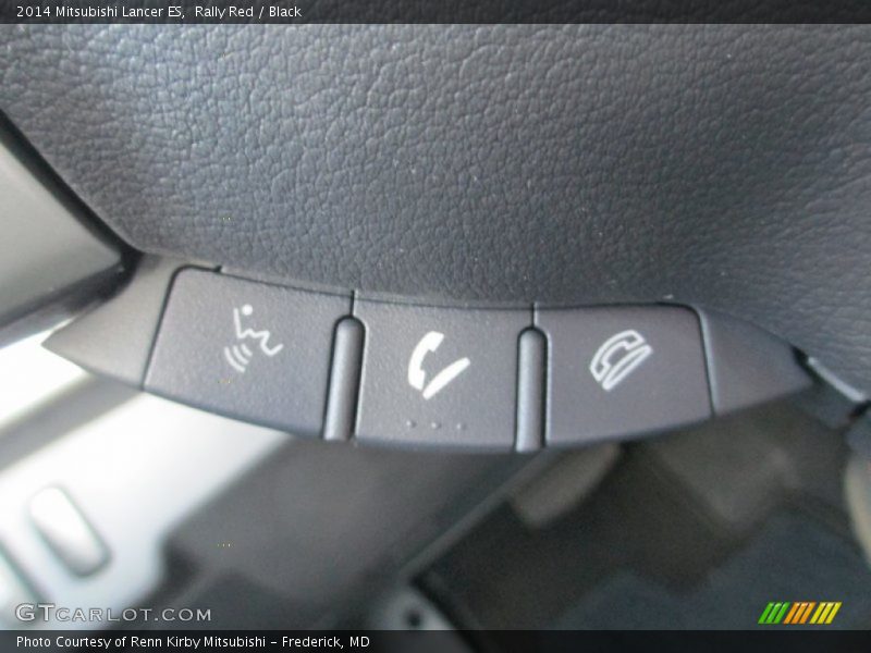Rally Red / Black 2014 Mitsubishi Lancer ES