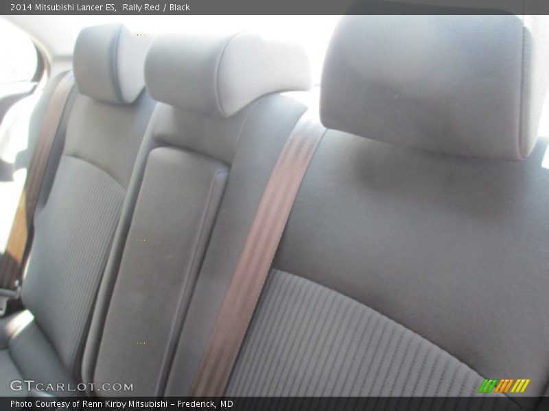 Rally Red / Black 2014 Mitsubishi Lancer ES