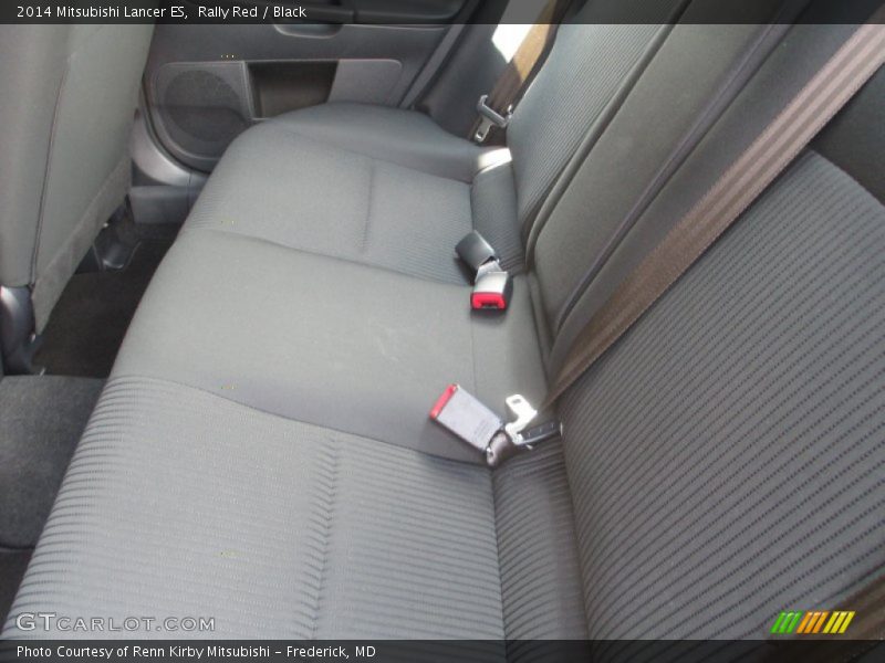 Rally Red / Black 2014 Mitsubishi Lancer ES