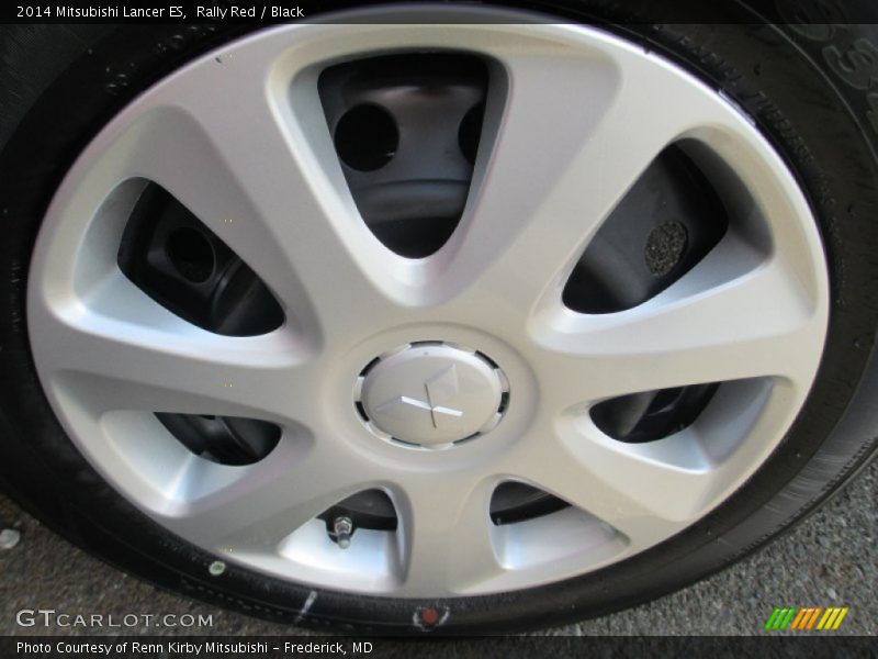 Rally Red / Black 2014 Mitsubishi Lancer ES