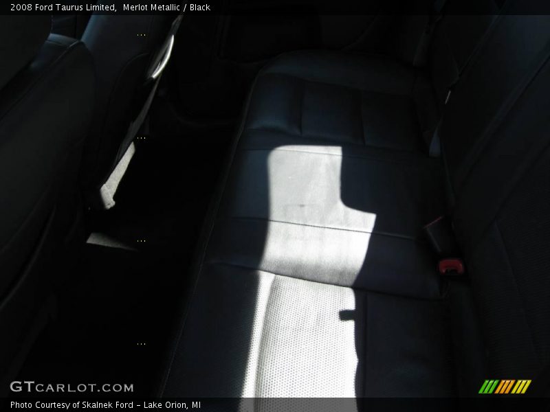Merlot Metallic / Black 2008 Ford Taurus Limited