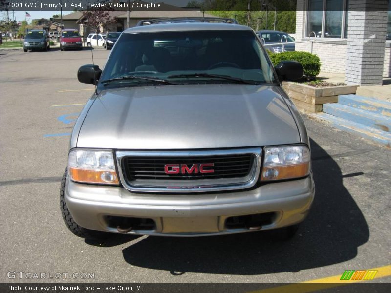 Pewter Metallic / Graphite 2001 GMC Jimmy SLE 4x4