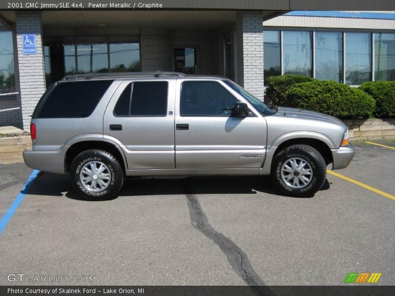 Pewter Metallic / Graphite 2001 GMC Jimmy SLE 4x4