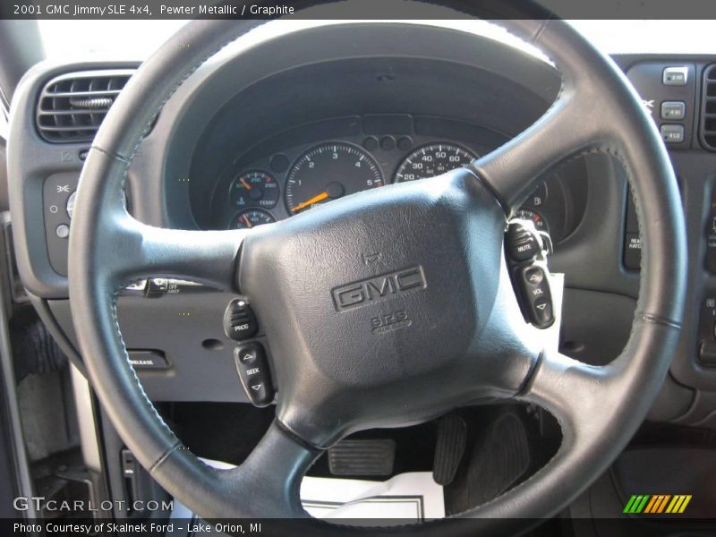 Pewter Metallic / Graphite 2001 GMC Jimmy SLE 4x4