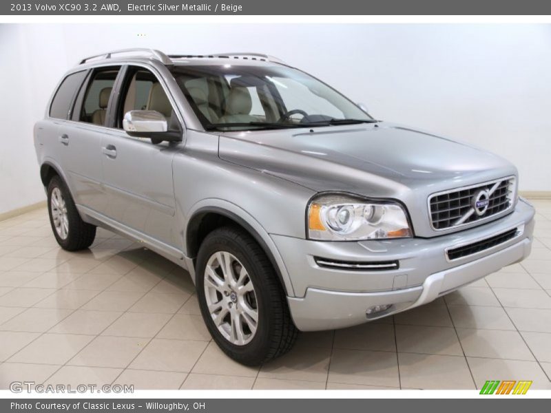 Electric Silver Metallic / Beige 2013 Volvo XC90 3.2 AWD