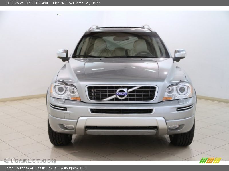 Electric Silver Metallic / Beige 2013 Volvo XC90 3.2 AWD