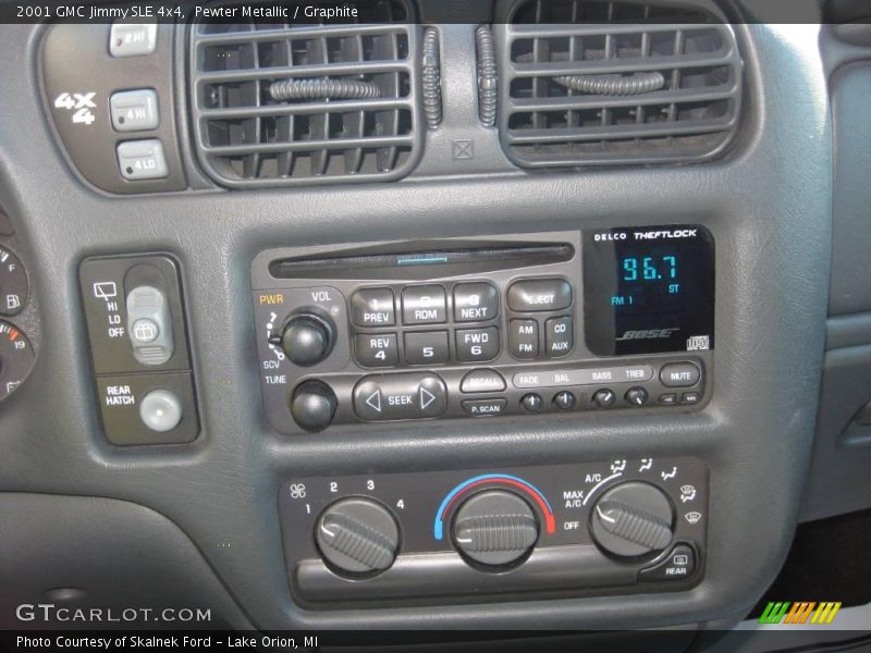 Pewter Metallic / Graphite 2001 GMC Jimmy SLE 4x4