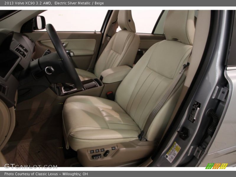 Electric Silver Metallic / Beige 2013 Volvo XC90 3.2 AWD