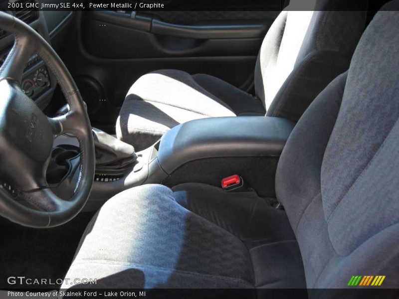 Pewter Metallic / Graphite 2001 GMC Jimmy SLE 4x4