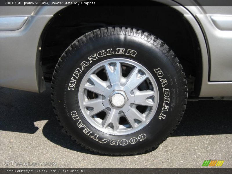 Pewter Metallic / Graphite 2001 GMC Jimmy SLE 4x4