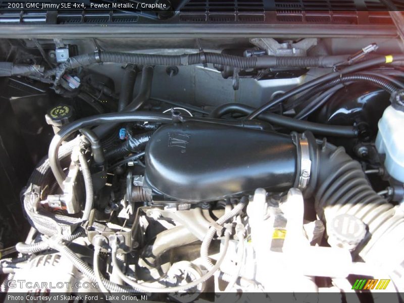 Pewter Metallic / Graphite 2001 GMC Jimmy SLE 4x4
