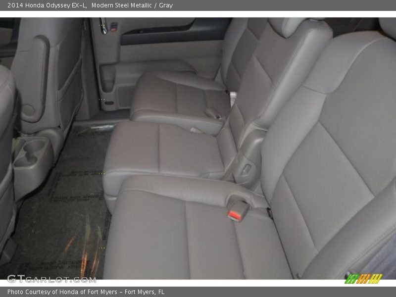 Modern Steel Metallic / Gray 2014 Honda Odyssey EX-L
